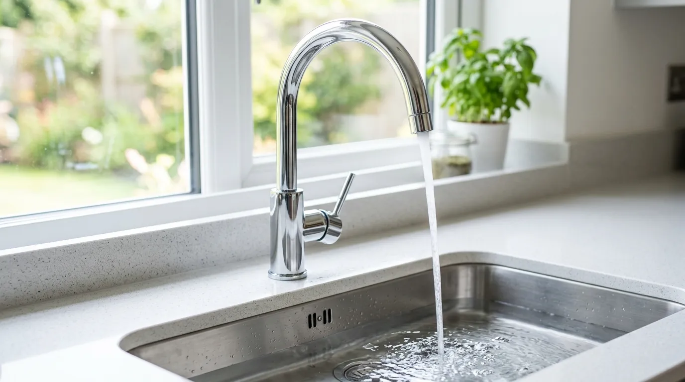 Local Plumbing Master Pros same day plumber fixing a faucet in Oconto Falls, WI